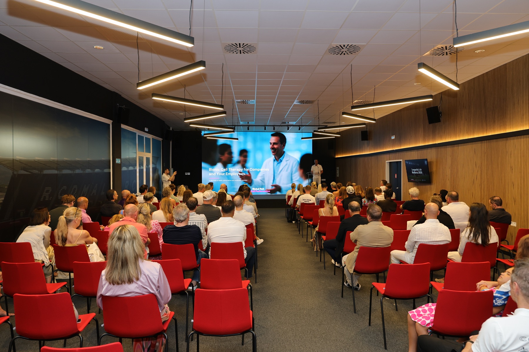 Audience at Longevity Lab Mallorca 2026
